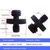 Pack of 4 Camera Thread Tripod Mount Converter Screws 1/4 Male To 3/8 Male Aluminum Alloy Conversion Photo Equipment Repair