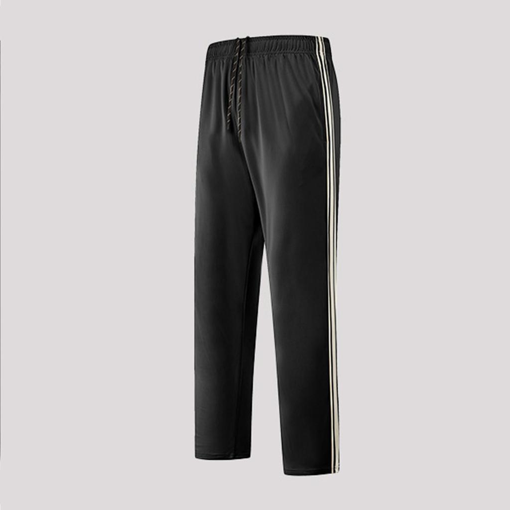 Men's Straight Leg Track Pants with Side Stripe Athletic Style for father day gifts and my orders Suitable for Daily Wear