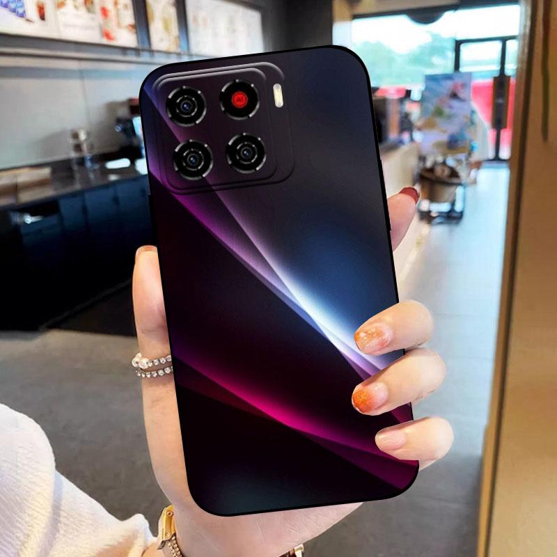 For ZTE Blade A56 Case Cute Cartoon Soft Silicone Phone Cover For ZTE Blade A 56 4G TPU Shockproof Bumper BladeA56 Z2473 Fundas