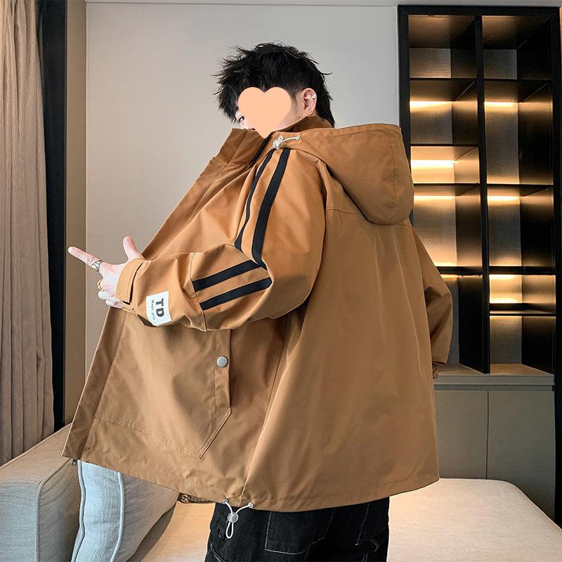 Hooded Plus Size Jacket Spring and Autumn Winter New Loose Jacket