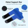 1Pc Finger Splint With Aluminum Strip Finger Correction Fixation Protector Soft Breathable Hand Protection Healthy Care