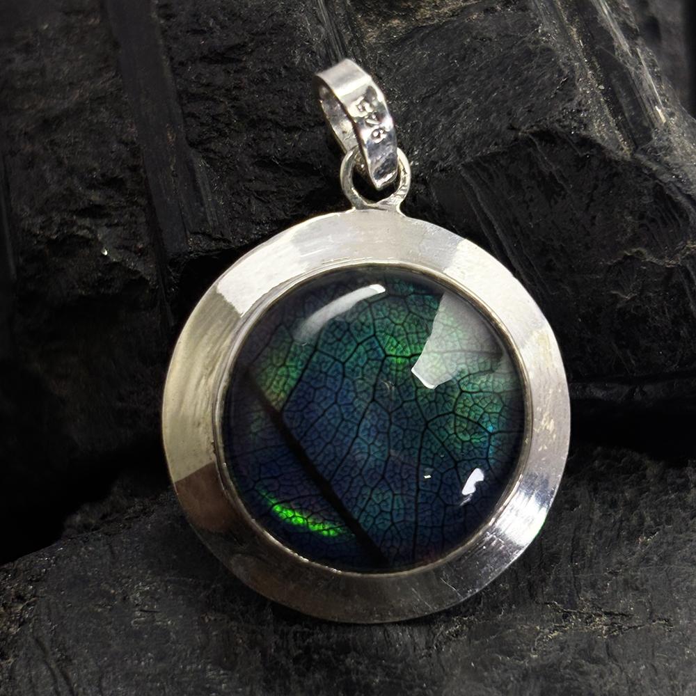 Natural Opal Pendant 925 Sterling Silver 28 ct Oval Gemstone Jewelry October Birthday Birthstone