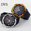 Men Watch Solar Powered Alarm ABS Water Resistant Waterproof Digital Analog for Sports