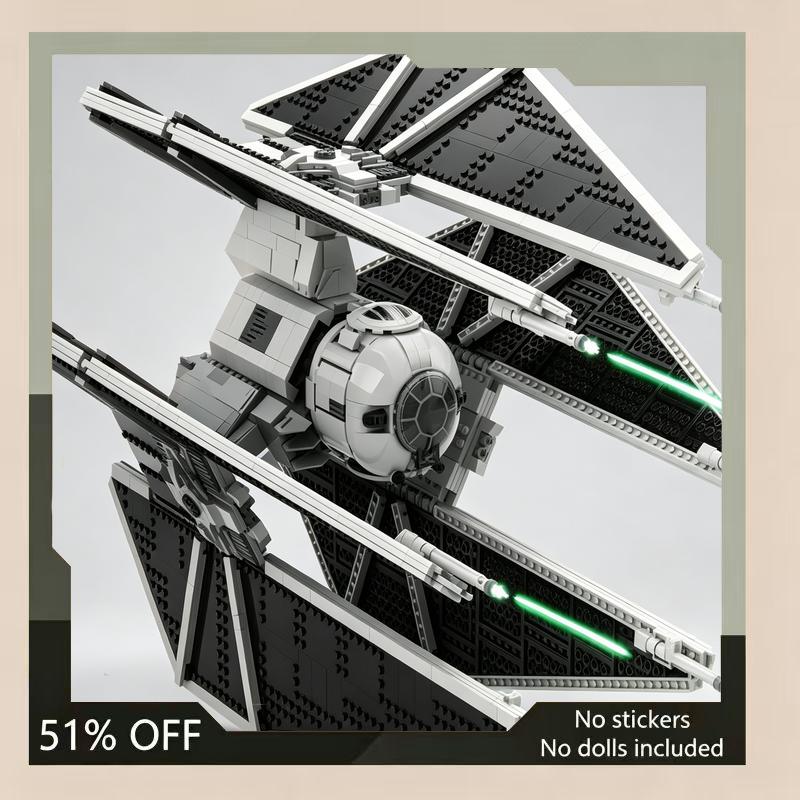 2835PCS Space Battle Destroyer MOC Custom Building Blocks Model DIY Creative Spaceship Assembly Toy Collection Display Gift