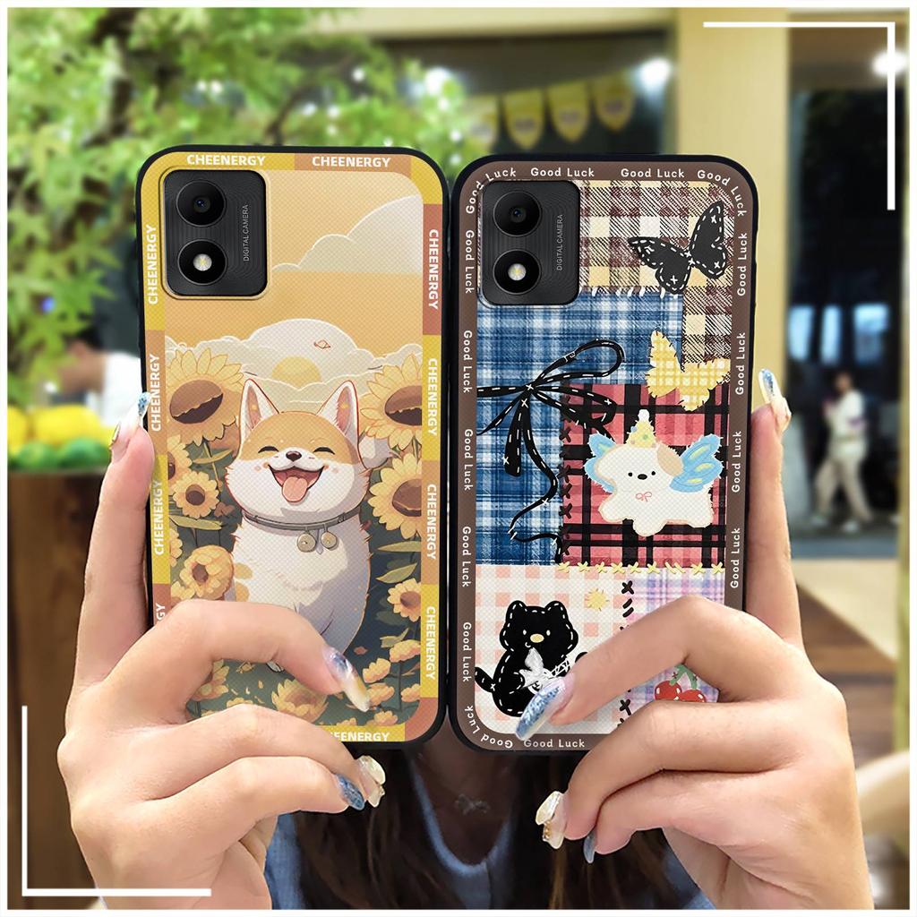 Graffiti TPU Phone Case For TCL 305i/5164D Anti-knock Waterproof Shockproof Protective Cartoon Durable Back Cover Cute