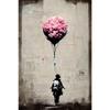 Pop Street Graffiti Wall Art Banksy Boy Girl with Balloon On Canvas Posters and Prints Painting for Living Room Home Decor Gifts