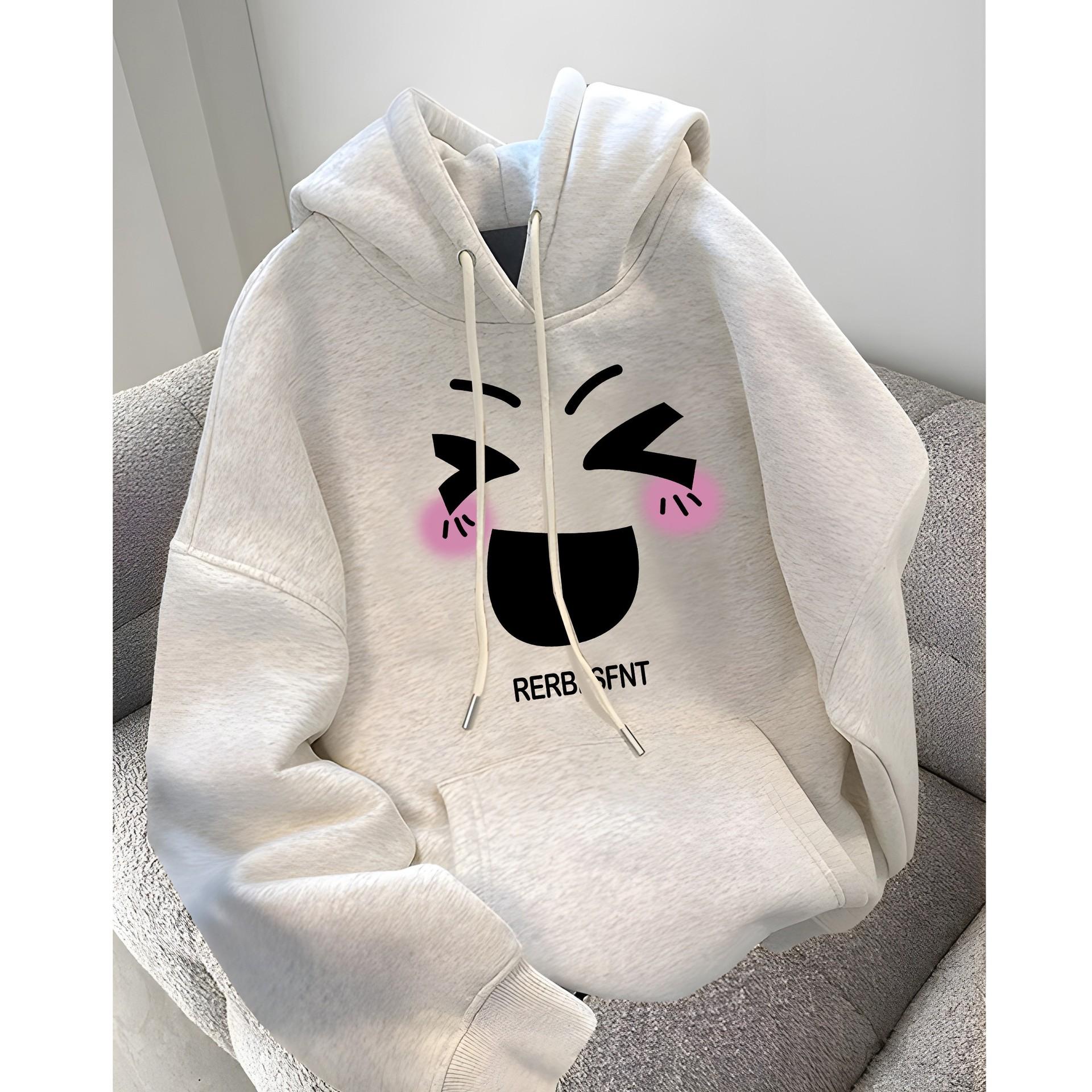 

Осенне-зимний круглый вырез большого размера свободный женский парный свитер с длинным рукавом с подкладкой 2XL