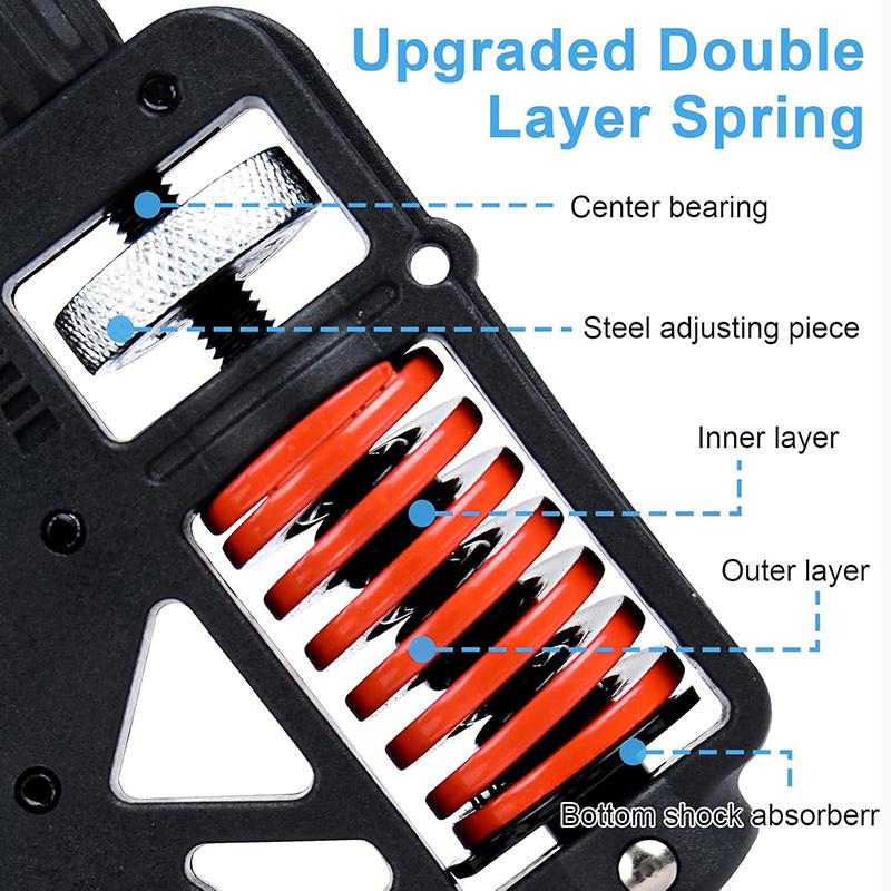 Adjustable Heavy Hand Grip Strengthener Finger Expander Arm Wrist Forearm Trainer Fitness Spring for Exercise