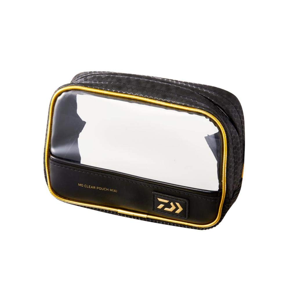 Daiwa MG Clear Pouch 10 x 15 x 4 cm (A) Medium, Black,