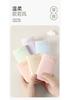 Fentenggan [Class A 10A Antibacterial] 6-pack High Waisted Triangular Underwear for Women with Extended Pure Cotton Crotch, European Style