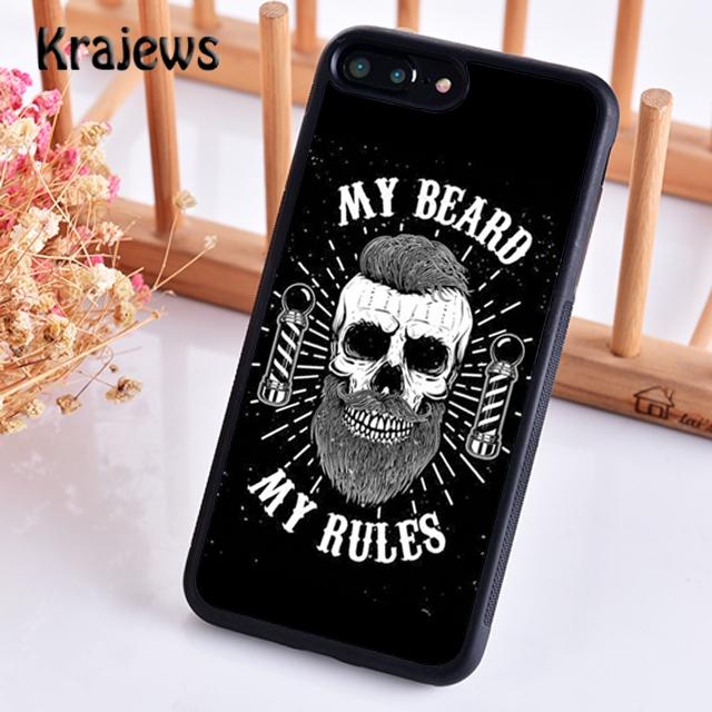 Krajews Barber Shop Hair Stylist Salon Soft Phone Case For iPhone 17 Air 16 15 14 Plus 11 12 13 Pro Max Coque Fundas