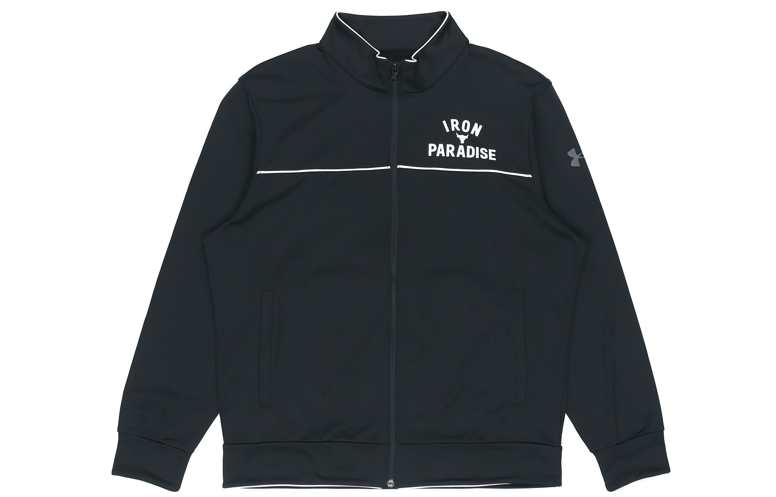 Under Armour Project Jackets Men s Black Stand Collar Moderate Other 1361750-001 M