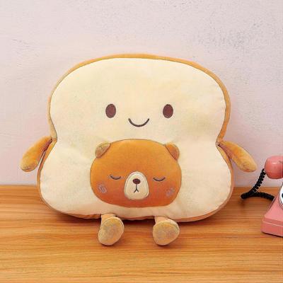 Kawaii Plüschtiere, Toast Plüschkissen, Dekokissen, Plüschtiere in Brotform