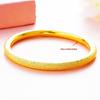 Ancient Matte Gold-Plated Heritage Bangle Bracelet