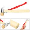 Outdoors Camping Copper Head Hammer Wooden Handle  Multi Function Sliver Tent Nail Hook Mountain Climbing Portable