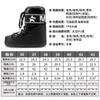 Amoy waterproof and non-slip space boots, new medium tube thickened warm black snow boots