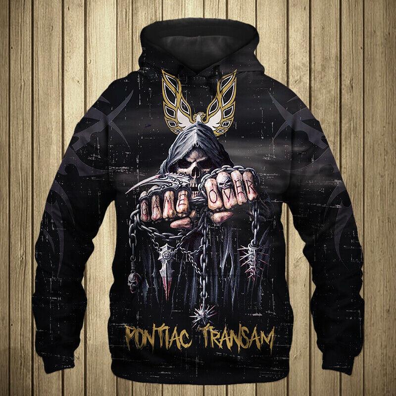 

Толстовка унисекс с 3D-принтом Pontiac Trans Am Never Stop Top Us