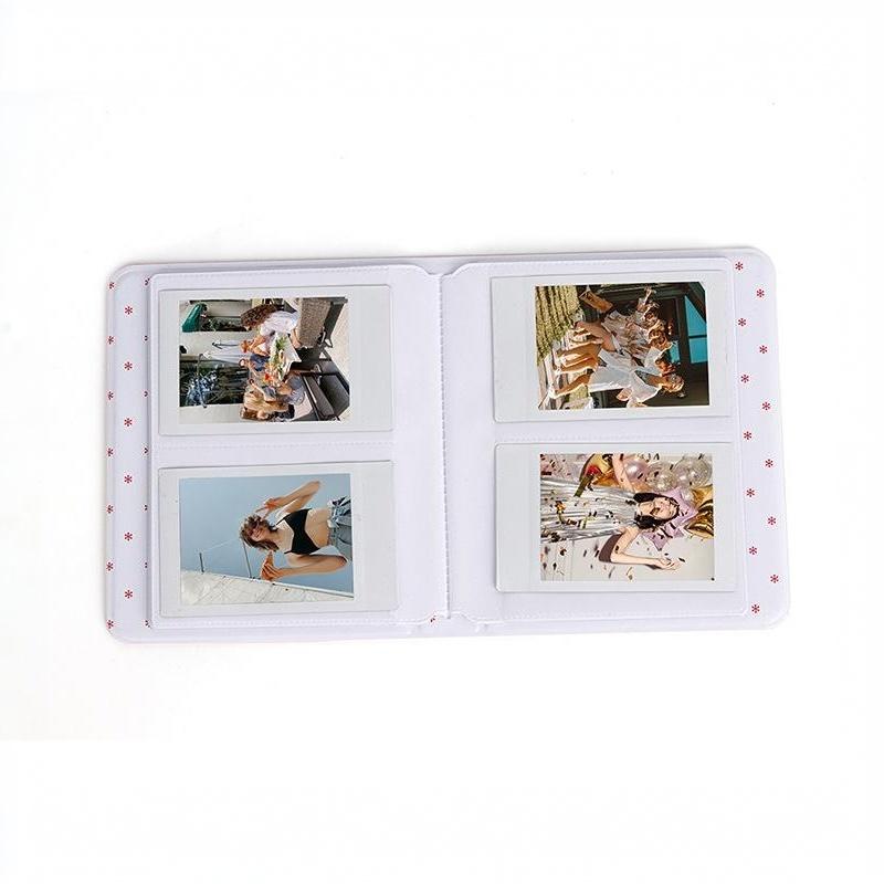 64 Pockets Fujifilm Instax Mini Album – Picture Case For Wedding, Instant Card Storage, Keepsake Gift