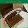 Geometric Zirconia Silver Bracelet For Women With Elegant Design For Office Wear