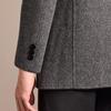 Antonio Men's Wool & Camel Blend Suit Collar Overcoat