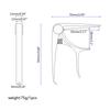 Guitar Capo Zinc Alloy Guitar Tunings Tone Clip for 6 Strings Acoustic Electric Ukulele Banjo Mandolin Bass Instruments