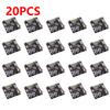 1-20PCS Bluetooth Audio Receiver Board Bluetooth 5.0 MP3 Lossless Decoder Board Wireless Stereo Music Module 3.7-5V XY-BT-Mini
