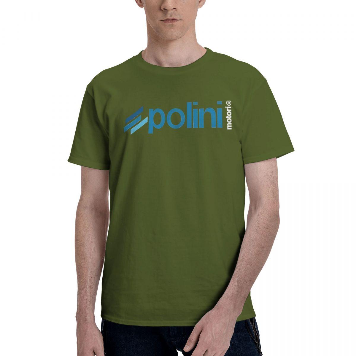 

Polini Italy Scooter Racer 100 Cotton Casual Breathable Confortable Men Top Funny Mens TShirts Funny Gifts L