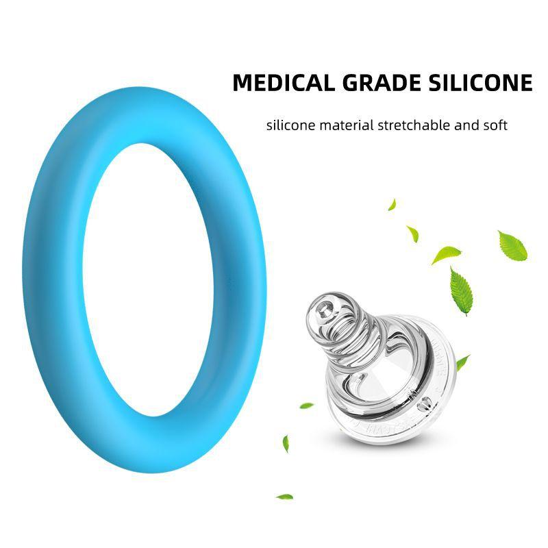 Silicone Penis Cock Ring On For Men Delay Ejaculation Erection Sex Toys for Couple Sex Toy Penis Ring Man Dick Enlarger Ring