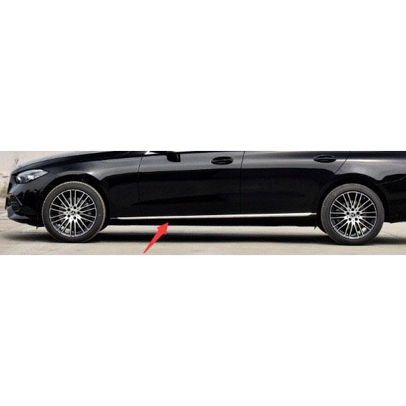 Mercedes-Benz C200/C260/206 Yan Etek Parlak Trim Şeridi
