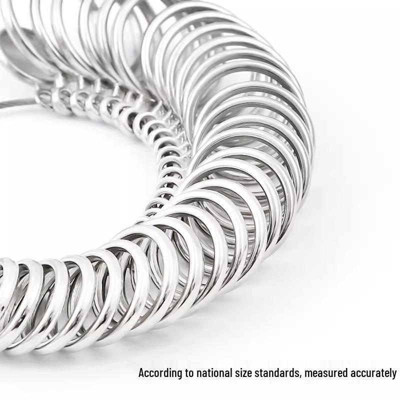 Măsurător de inele Hong Kong - Instrument de măsurare a degetului pentru mărimea exactă a inelului