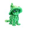 Plastic Material 3D Printed Cat Model Realistic Design Cute Cat Figure  Desktop Display