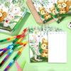 8-Pack Woodland Animal Spiral Notebook Forest Mini Pocket Notepad for Students Kids Office Gift