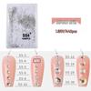 1440-Piece Nail Art Rhinestone Set: Clear, White, AB-Color, Flat-Back, Small & Large for Shiny Nail Decorations.