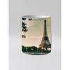 Eiffel Tower Heat Reveal Ceramic Color Changing Coffee Mug, Magic Tea Cup, Milk Mugs, Birthday Gift, 11oz