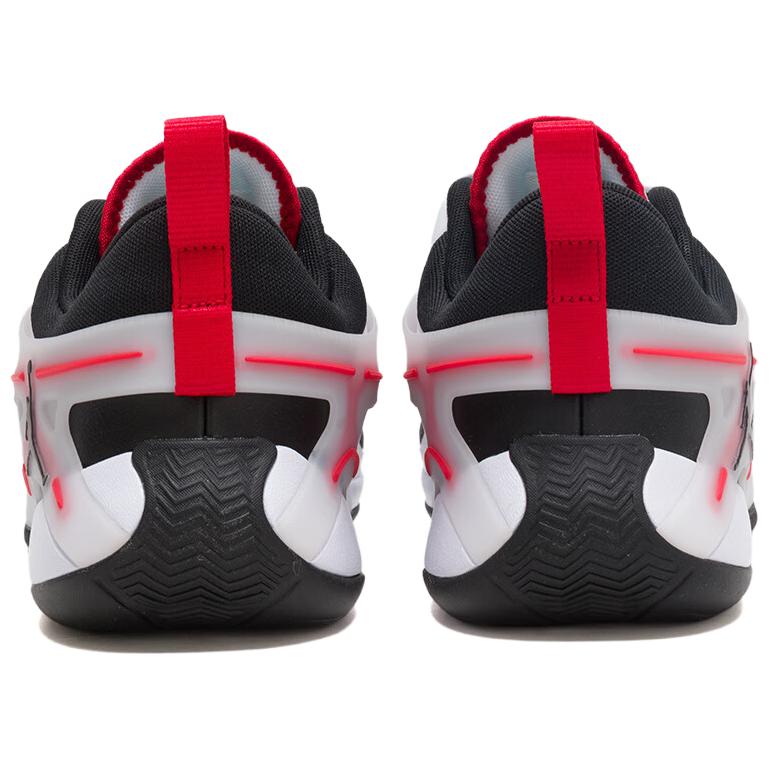 Air Jordan Heir PF Bloodline White Fire Red Black Men's Basketball Shoes FQ3859-106