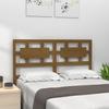 Vidaxl Bed Headboard, Honey Brown, 125.5X4X100 Cm, Pine Wood