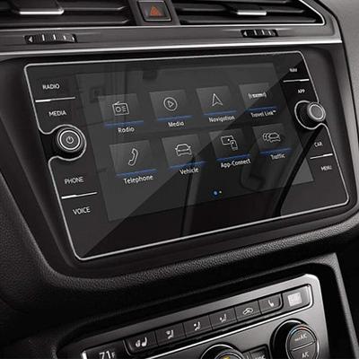 VW Volkswagen Tiguan Atlas SE SEL R-Line Araba GPS Temperli Cam Orta Dokunmatik Ekran Dokunmatik Ekran Koruyucu Film
