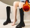 Women's Thickened Insulated Knee-High Boots Non-slip and Velvet Thickened High-top Boots