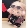 niannyyhouse 20cm Plush Clothes Jacket Skirt Shoes School Suit Cotton Doll Dress Up Doll Accessories