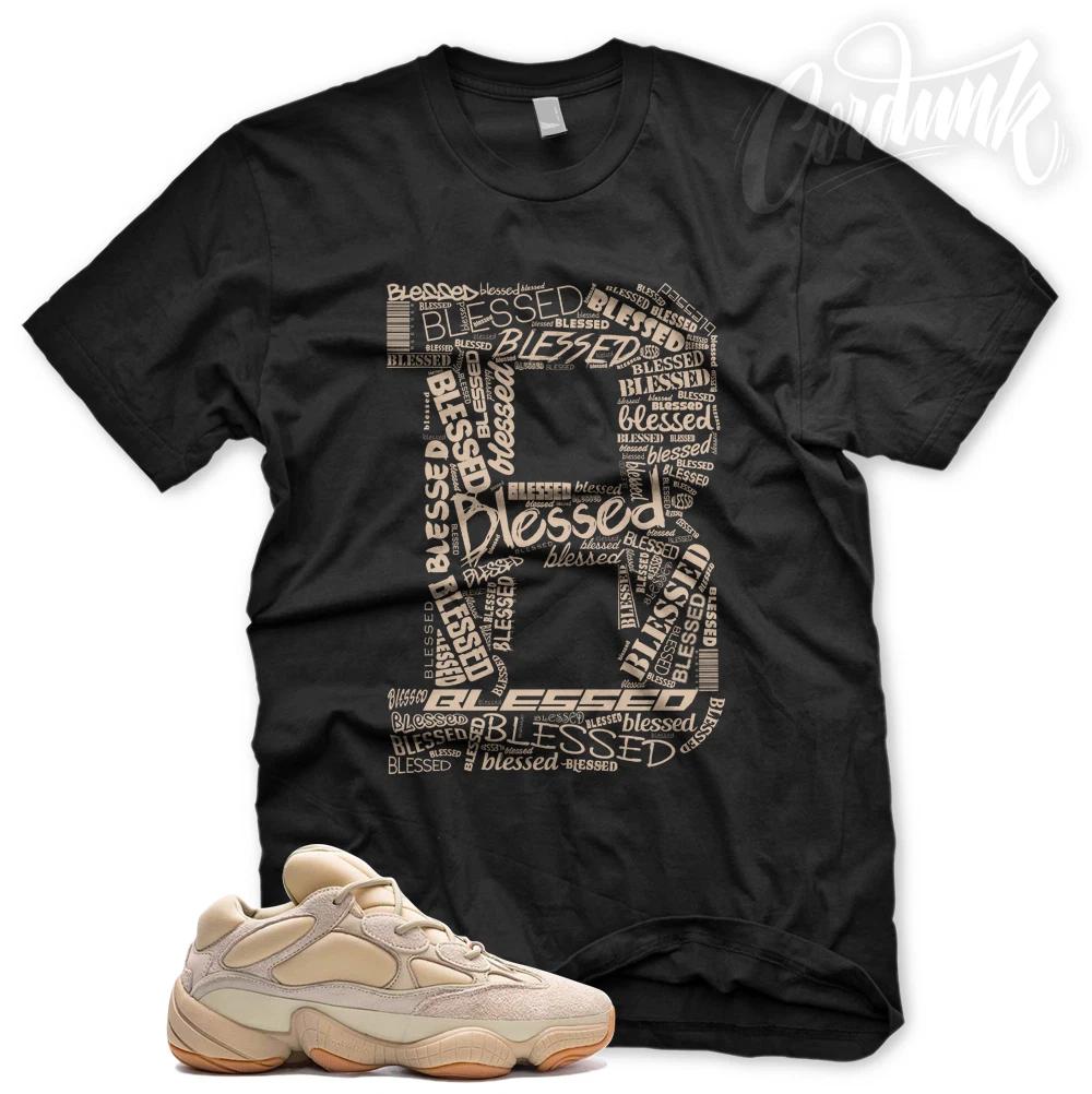 

Новая футболка B BLESSED для Adidas YZ Boost 500 Stone Butter Blush Sesame 4XL