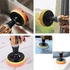 6Pcs Foam Pad Buffer Kit Polishing Machine Wax Pads 3/4/5/6/7 Inch For Removing Scratches Car Polishing Sponge Pads Set