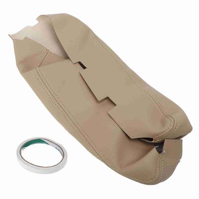 Synthetic Leather Center Console Lid Armrest Seat Box Cover Protector Replacement for Acura TL 2009‑2012 Beige
