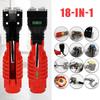 18 In 1 Faucet and Sink Installer Tool Multi-Functional Plumbing Wrench Disassembly Faucet Pipe Sink Sanitary Installation Tools