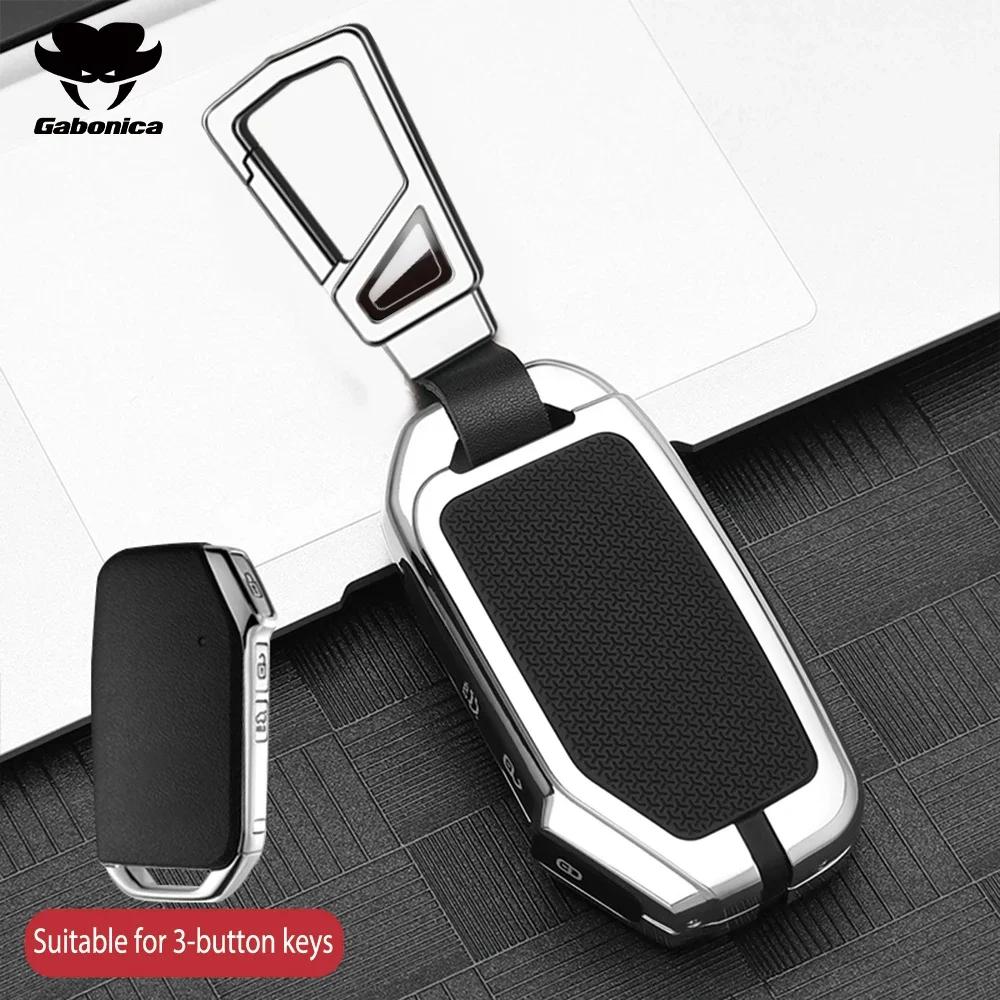 New Zinc Alloy Car Remote Key Case For Kia Sportage Ray Seltos Sorento Soul Telluride Cerato K5 K8 Ceed Forte Niro Smart Keyless