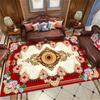 Europe Carpet Living Room Anti-skid Balcony Mat Vintage Bedroom Rug Bedside Kitchen Carpet Jacquard Rug Carpet