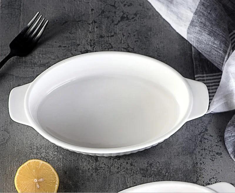 Blacha do pieczenia Piekarnik Naczynia do pieczenia Ceramiczne patelnie Forma do chleba do narzędzi i akcesoriów do pieczenia Porcelanowa zastawa Stołowa Naczynie kuchenne Bar do gotowania