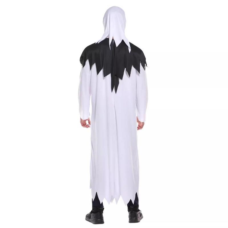 Halloween Costume Men's Adult Face Scary Ghost Clothing Performance Costume Vampire Costume Elf