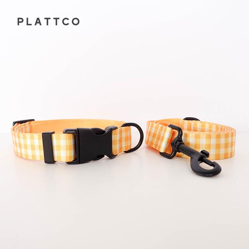 PLATTCO Unique Imitation Nylon Pet Leash & Dog Collar - PDC307 Small