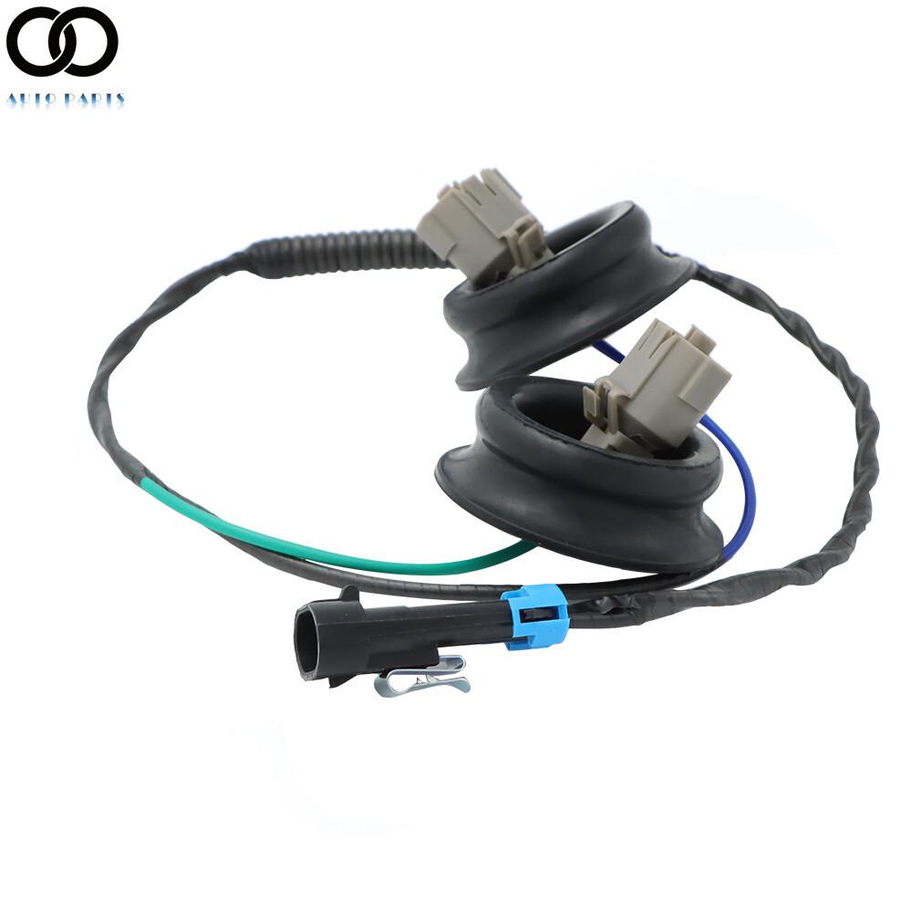 2× Knock Sensor w/ Harness Pair Kit For Chevy Silverado 1500 GMC Sierra Hummer