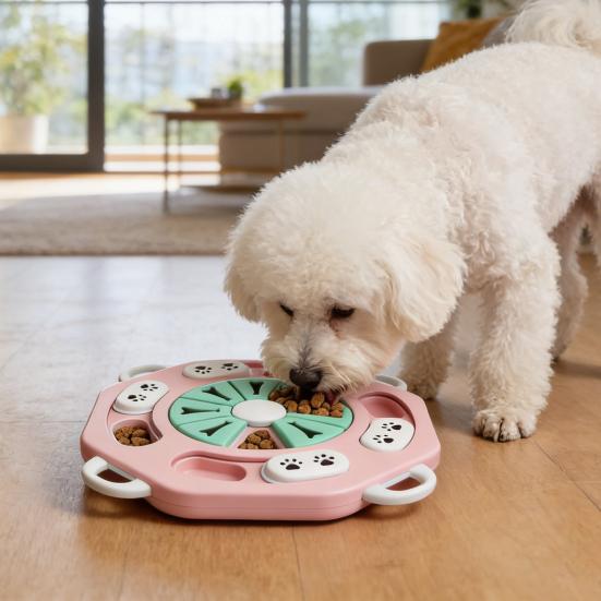 1/2 Peças Brinquedo Interativo de Petiscos para Cães Treinamento de QI Estimulante Mental Alimentador Lento Dispensador de Petiscos Cães Grandes Médios Pequenos Brinquedo de Enriquecimento